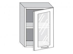 1.50.3 Шкаф настенный (h=720) на 500мм с 1-ой стекл. дверцей в Качканаре - kachkanar.магазин96.com | фото