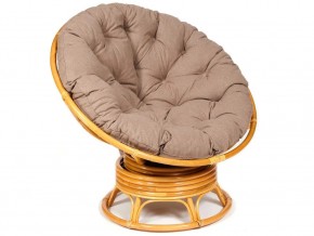 Кресло-качалка Papasan w 23/01 B с подушкой Honey, экошерсть Коричневый в Качканаре - kachkanar.магазин96.com | фото