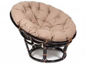 Кресло Papasan 23/01 W с подушкой Antique brown, экошерсть Коричневый в Качканаре - kachkanar.магазин96.com | фото