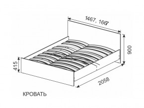 Кровать 1600х2000 ортопедическое основание в Качканаре - kachkanar.магазин96.com | фото